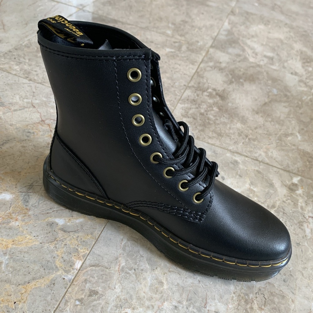 NEW‎ With TAGS DR.MARTENS Zavala Boots Sz US 5 EU 37 UK 4 Black Leather No Box